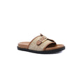 Fendi Slide Bucket Buckle Flat Slide Slipper Woman F1892-113 Beige - 1
