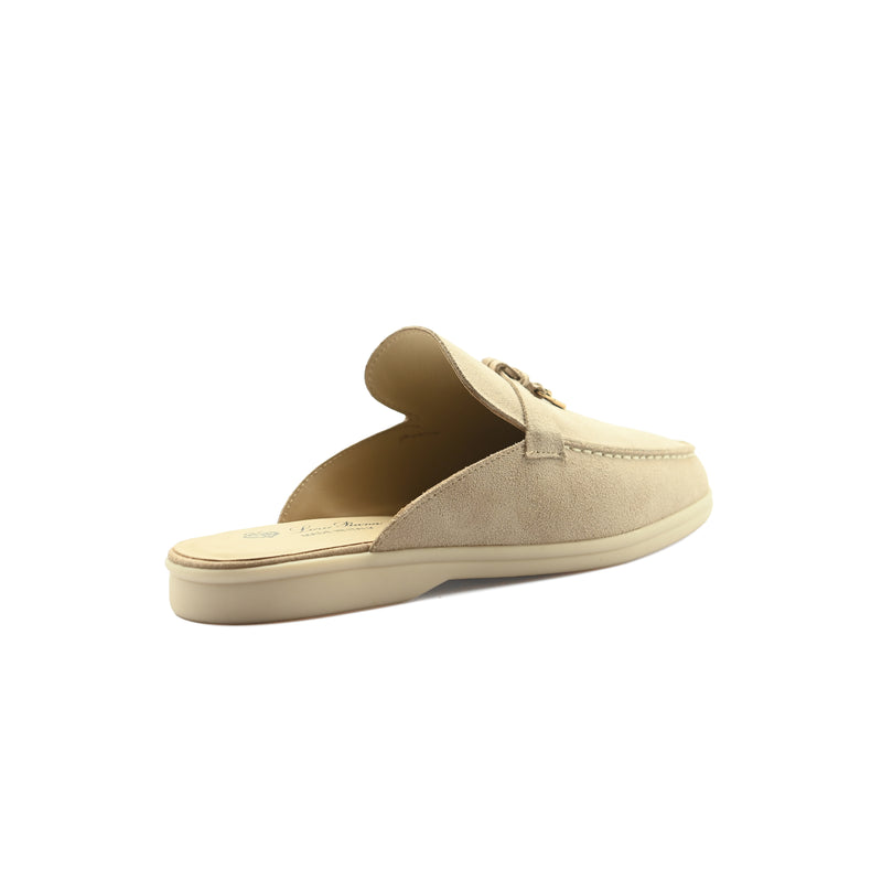 Loro Piana Crocodile Leather and Suede Babouche Charms Slipper Man LP2867 - 8