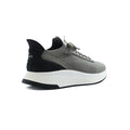 Hugo Boss TTNM EVO Runn (Titanium Evo Slon) men's sneaker with a contrasting thick white sole 4004-1. - 2