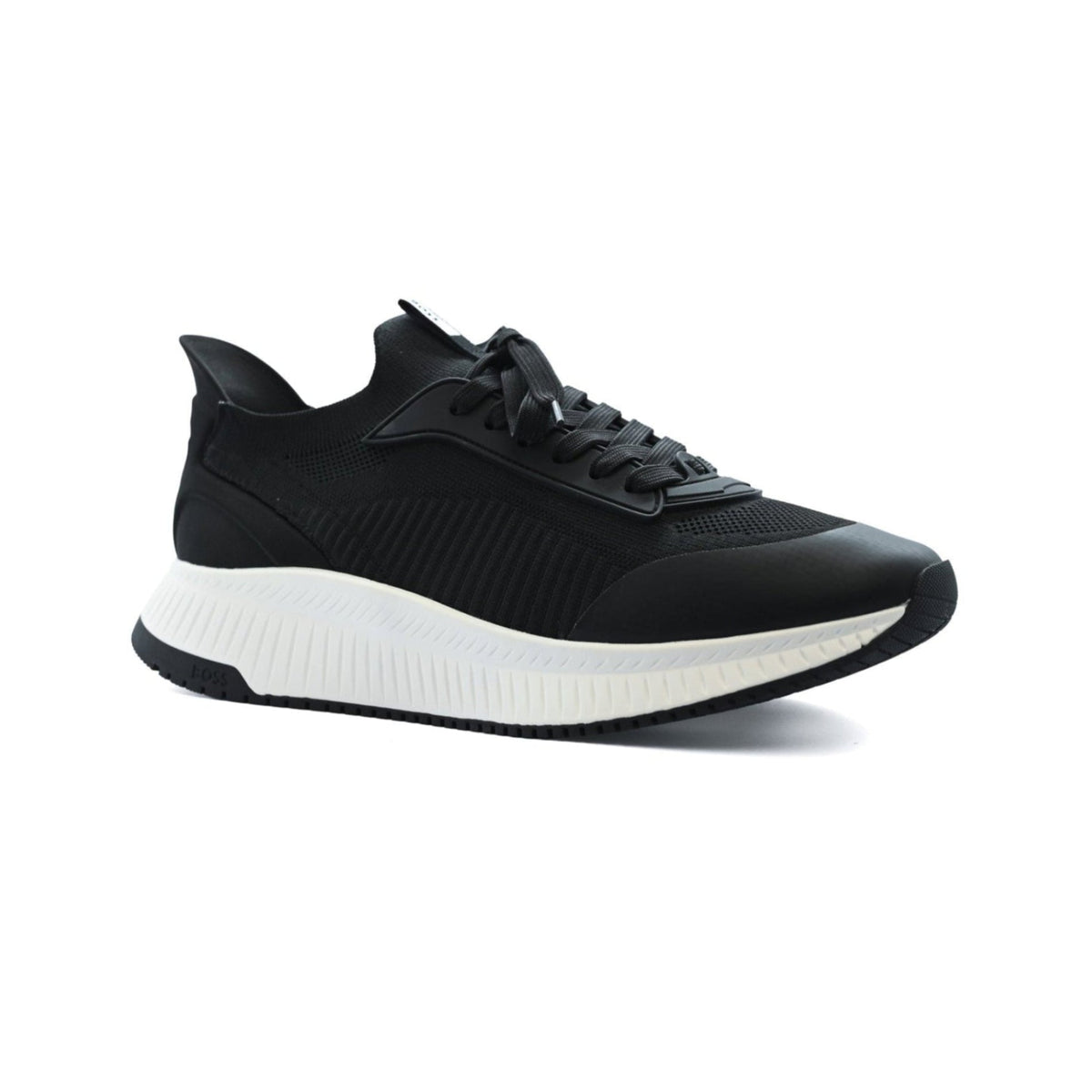 Hugo Boss TTNM EVO Runn (Titanium Evo Slon) men's sneaker with a contrasting thick white sole 4004-1. - 7