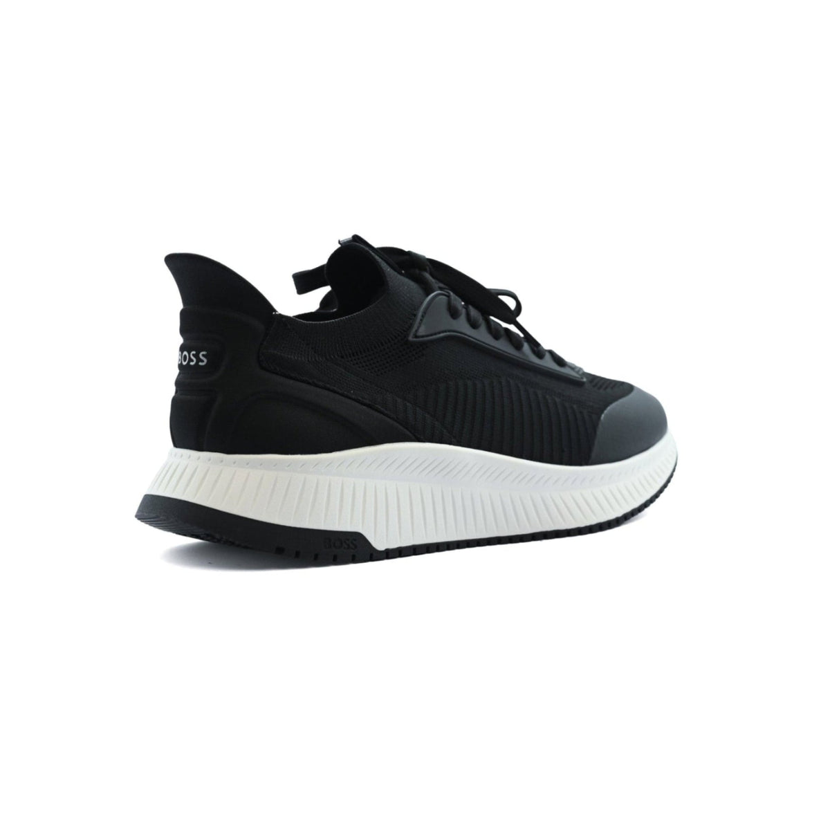 Hugo Boss TTNM EVO Runn (Titanium Evo Slon) men's sneaker with a contrasting thick white sole 4004-1. - 8