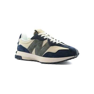 New Balance 327 Trainers Bone Running Lace-Up Sneakers Man Mirorr F2004