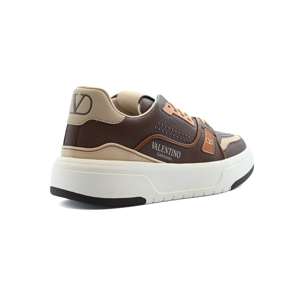 Valentino Garavani Maxi One Stud Donald Premium Quality Sneakers Man S3H17 - 2