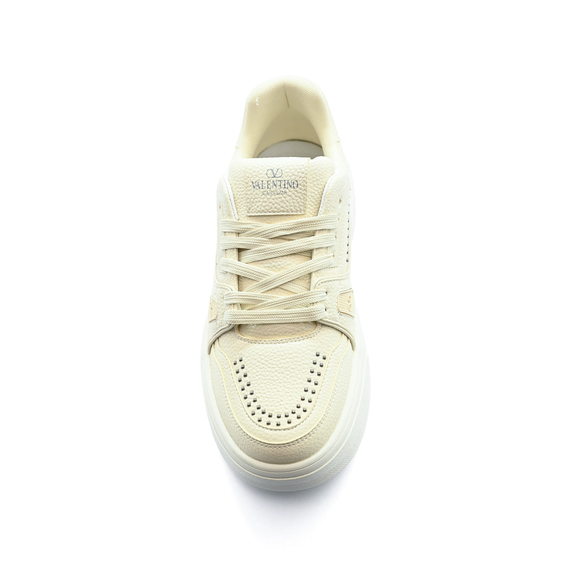 Valentino Garavani Maxi One Stud Donald Premium Quality Sneakers Man S3H17 - 6