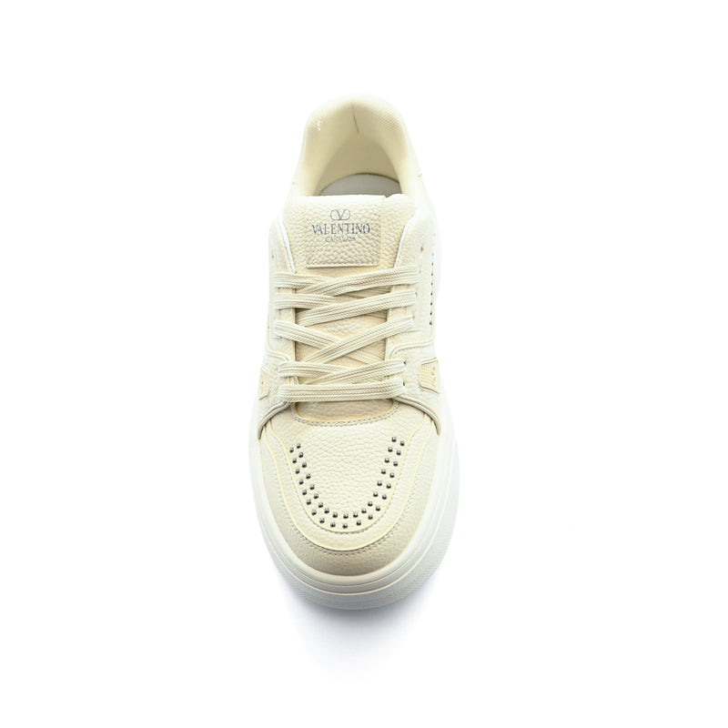 Valentino Garavani Maxi One Stud Donald Premium Quality Sneakers Man S3H17 - 6