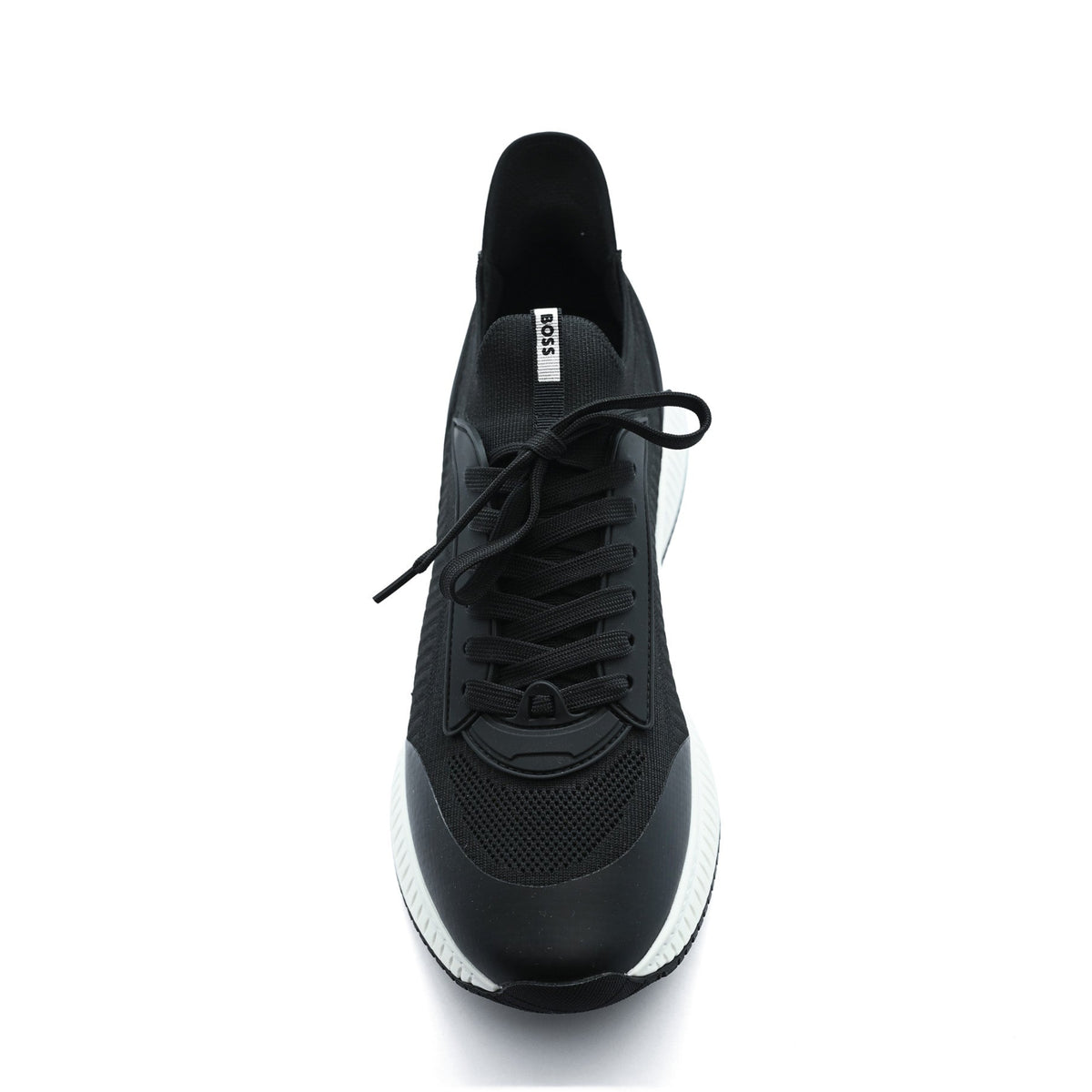 Hugo Boss TTNM EVO Runn (Titanium Evo Slon) men's sneaker with a contrasting thick white sole 4004-1. - 9