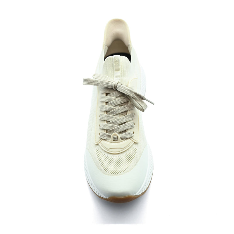 Hugo Boss TTNM EVO Runn (Titanium Evo Slon) men's sneaker with a contrasting thick white sole 4004-1. - 6