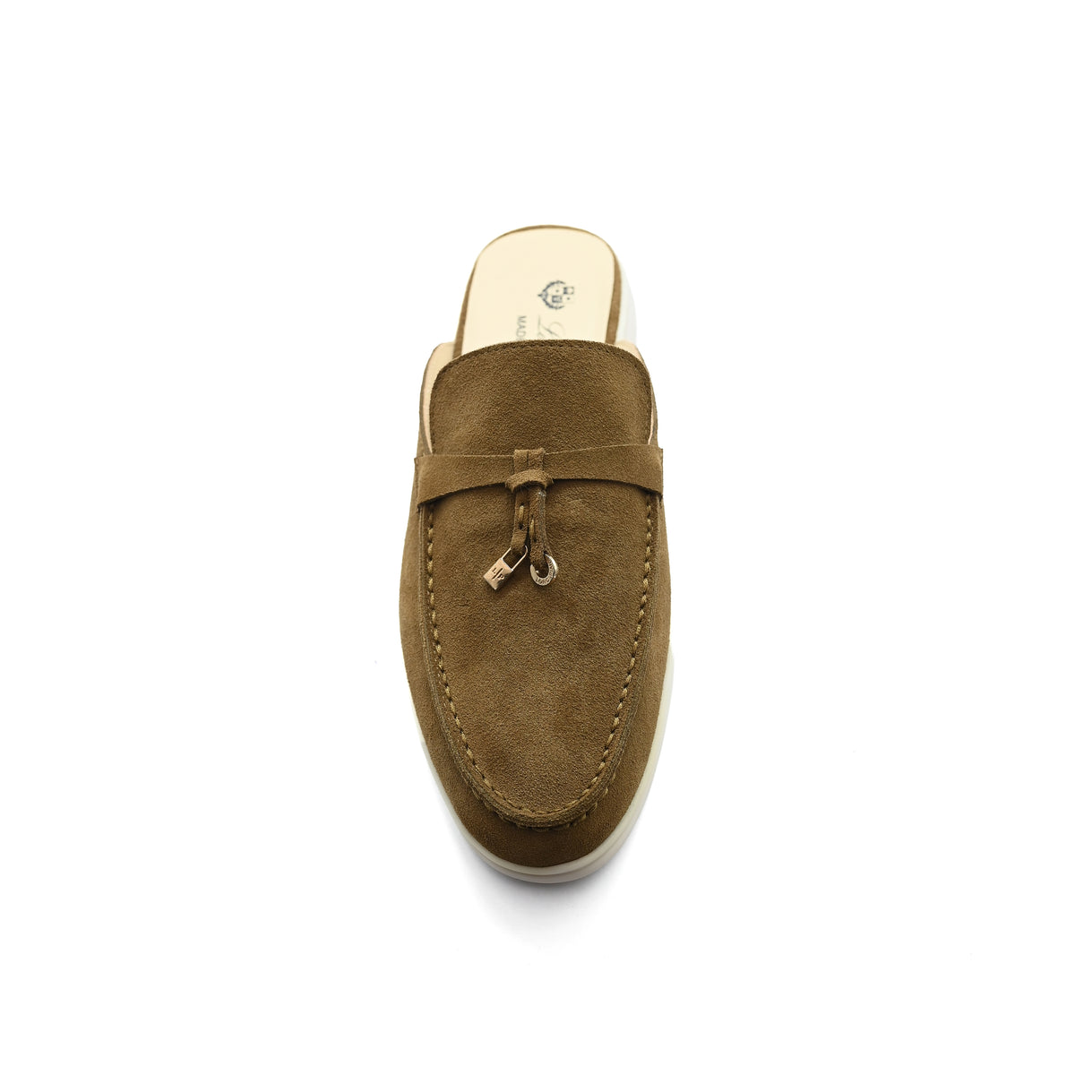 Loro Piana Crocodile Leather and Suede Babouche Charms Slipper Man LP2867 - 6