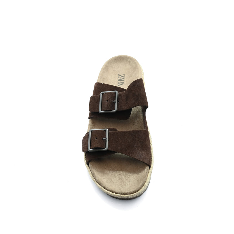 Zara Double-Strap Slipper Man 2026-3 - 9