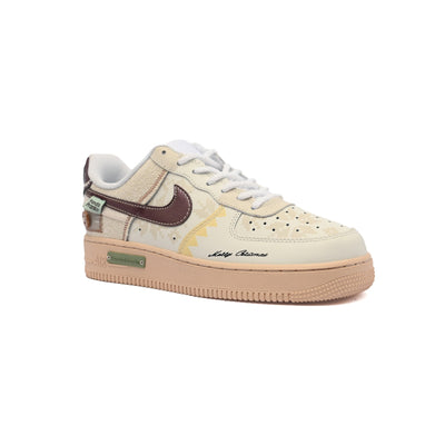 Casual Sneaker Woman that resembles a custom or alternative colorway variant of the Nike Air Force 1 