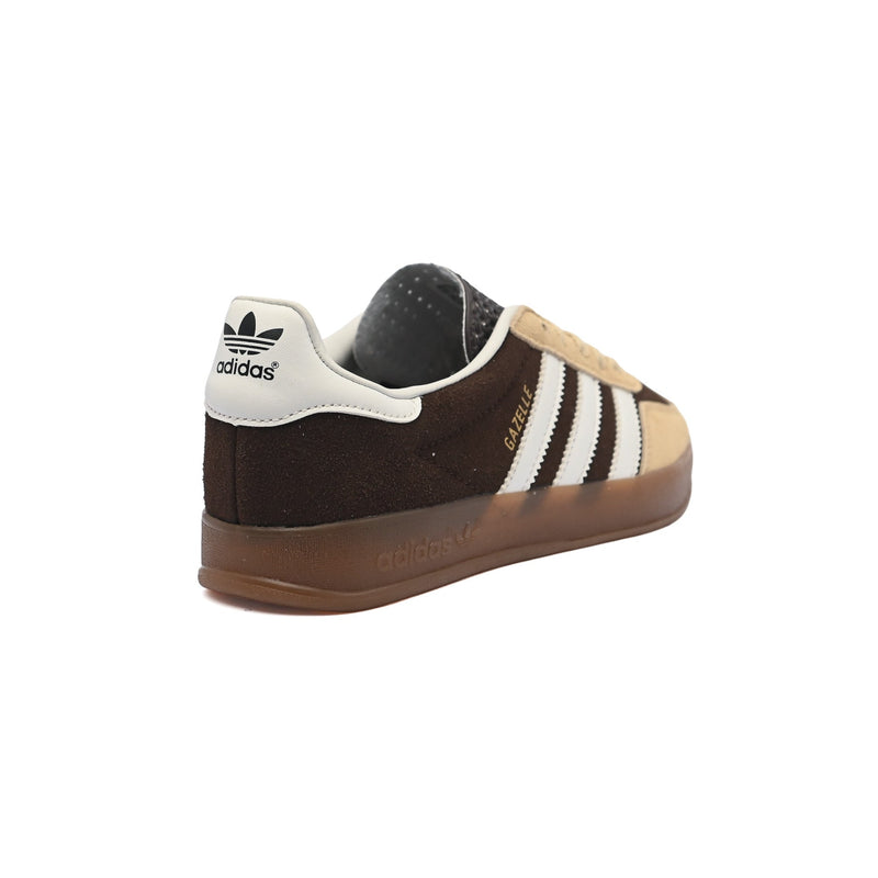 Adidas Gazelle Indoor In Brown Beige colorway Woman IE9646-W . - 2