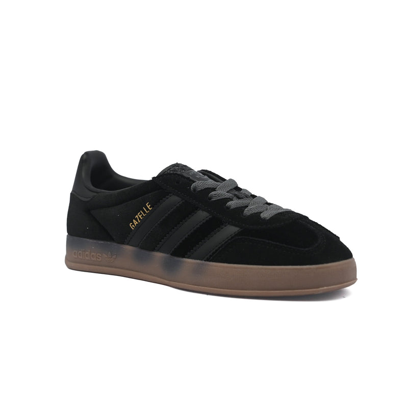 Adidas Gazelle indoor sneakers in black with a rubber sole Woman J12712 . - 1