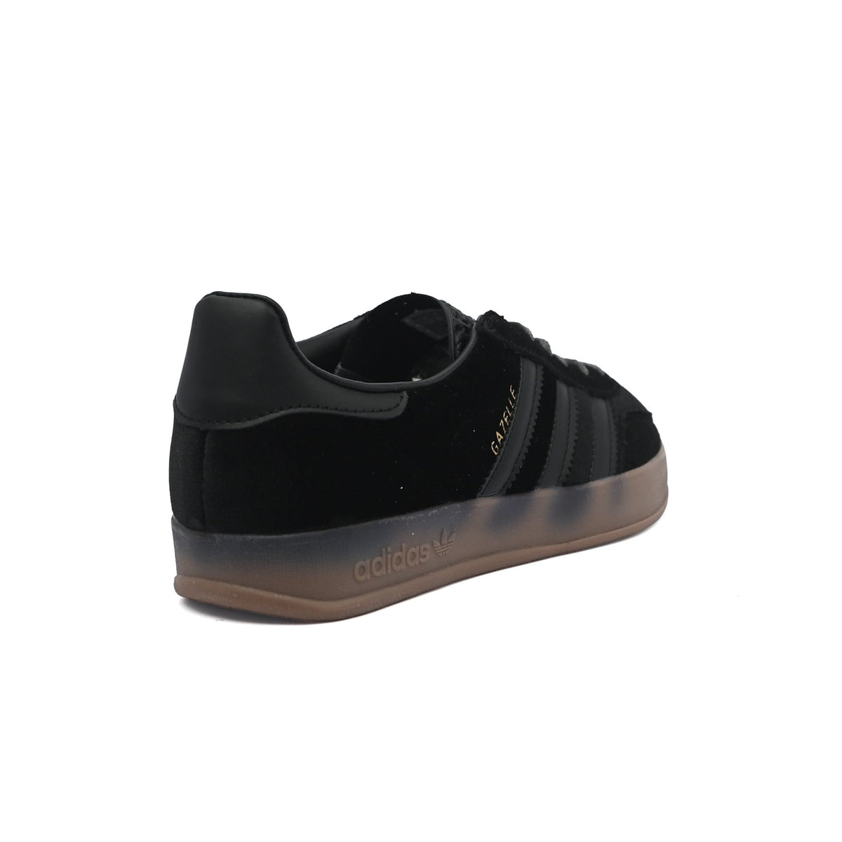 Adidas Gazelle indoor sneakers in black with a rubber sole Woman J12712 . - 2