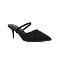 Zara high-heeled shoes stiletto style with a pointed toe crafted from crochet 8326-5 - 4