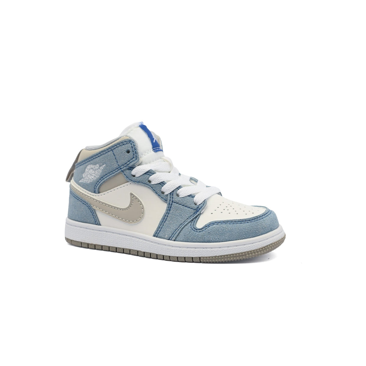 Jordan 1 Mid SE French Blue kids sneakers 555088-402 - 1