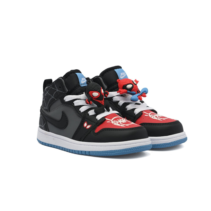 Spider-Man-themed Nike Air Jordan 1 Retro Sneakers Kids 001936 - 4