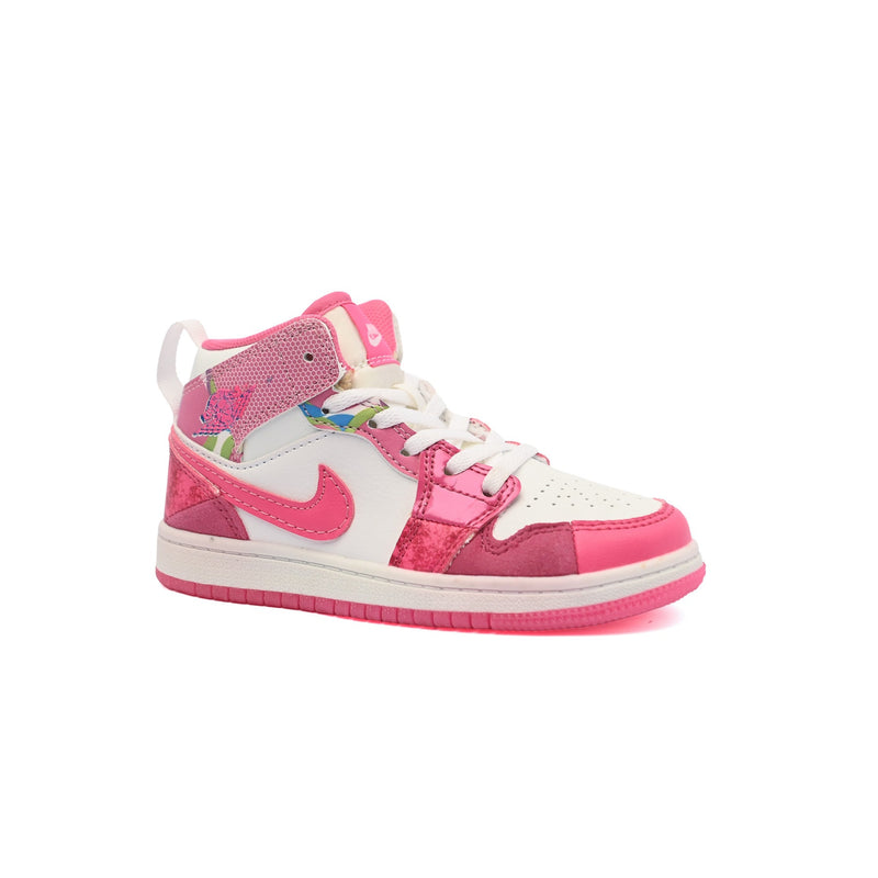 Air Jordan 1 Mid Fierce Sneaker Kids 01KD92 - 1