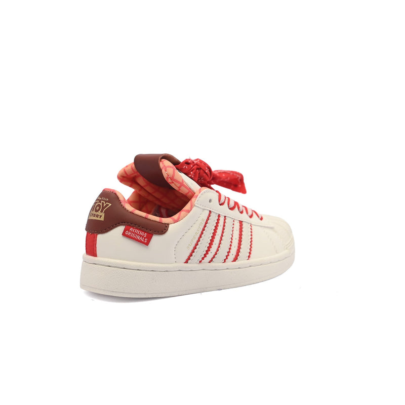 Disney x Adidas Originals Superstar  low-top sneakers Kids in white and red KK4472 - 2