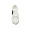 Gucci Ace Low 'GG Apple Patch' sneaker in white Woman G34087 . - 3