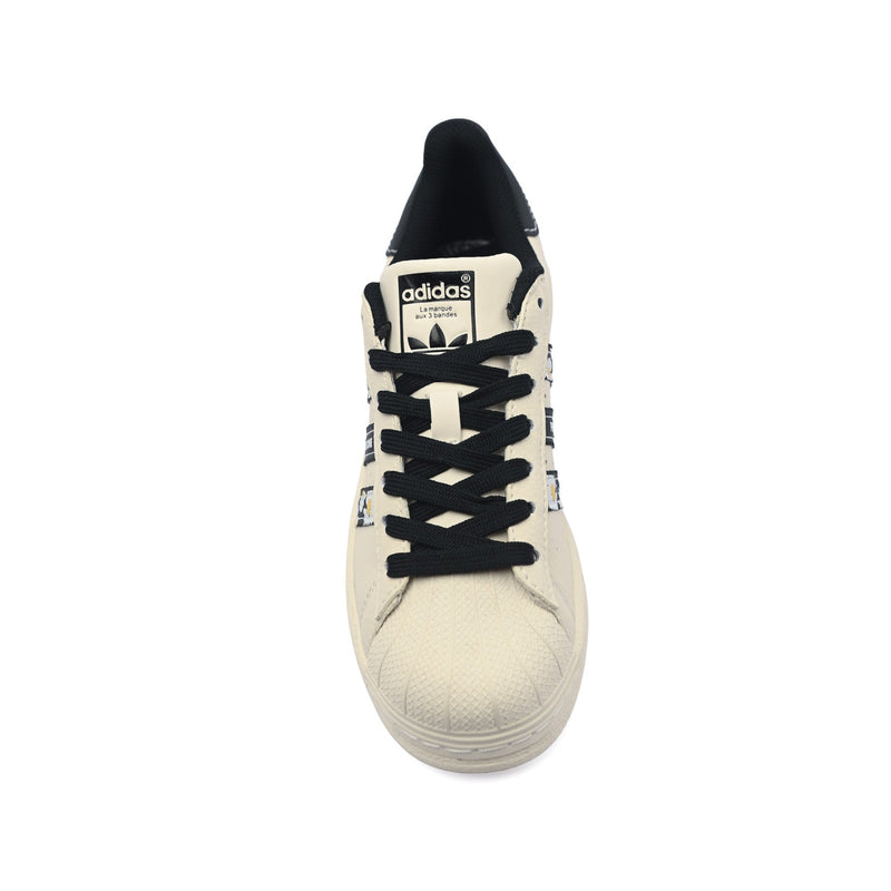 Adidas Superstar sneaker featuring Louis Vuitton branding on the side stripe Woman AD8008 - 3
