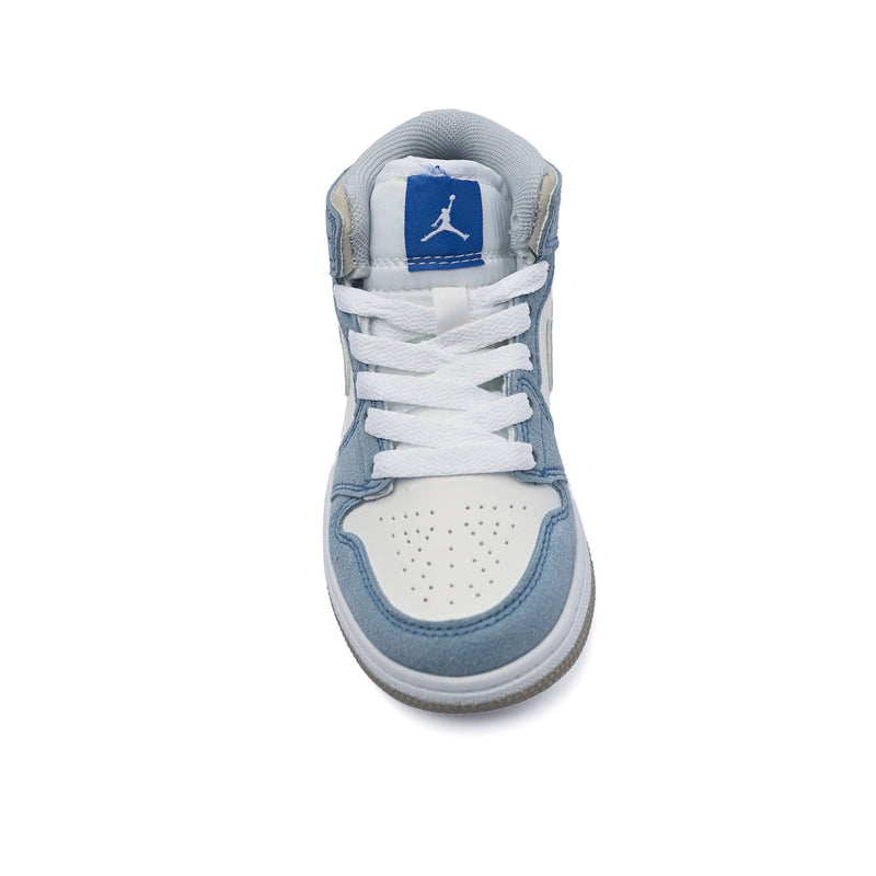 Jordan 1 Mid SE French Blue kids sneakers 555088-402 - 3