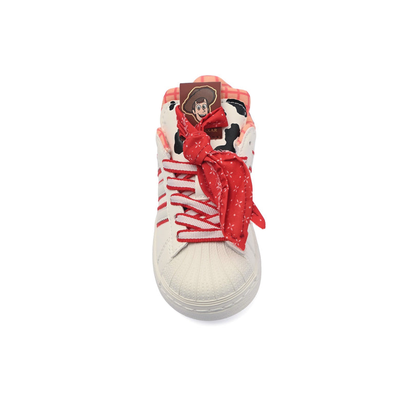 Disney x Adidas Originals Superstar  low-top sneakers Kids in white and red KK4472 - 3