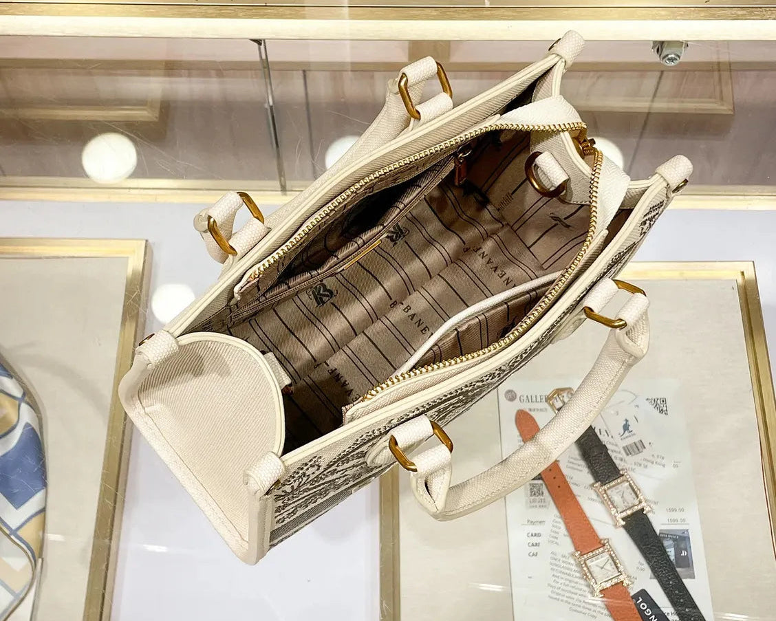 Banevanf Bag Woman High Quality Design 8782 Beige