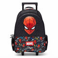 Smiggle Bags Spider Man Trolley Backpack with Lunch Bag School Kids 2981 Black&Red - 2