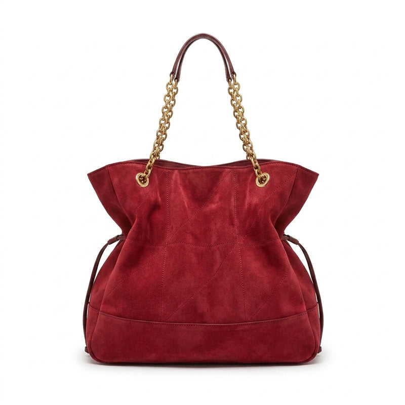 Saint Laurent Jamie shopping Leather Length 33 cm - Width 15 cm Shoulder Bag Mirror For Women 809824 Burgundy - 3