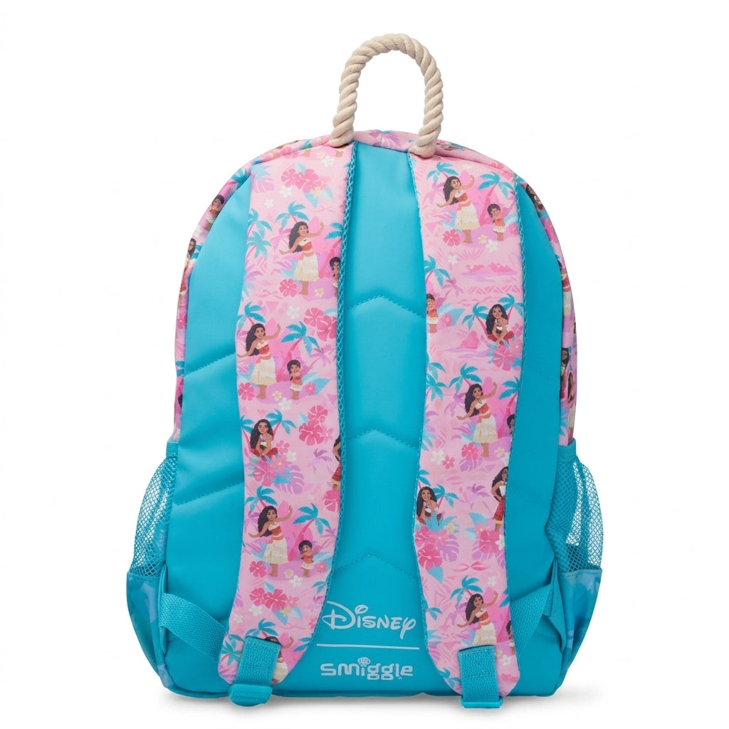 Smiggle Bags Moana Backpack with Lunch Bag School Kids 2979 Pink - 3