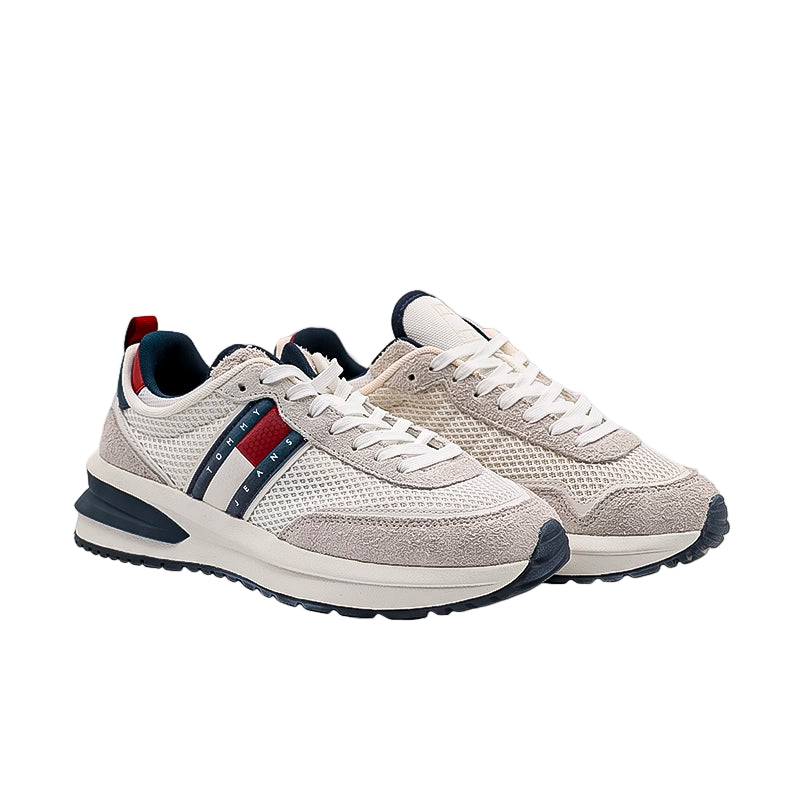 Tenis Tommy Hilfiger Chunky Sole Runner Sneakers Man MO1323 White - 5