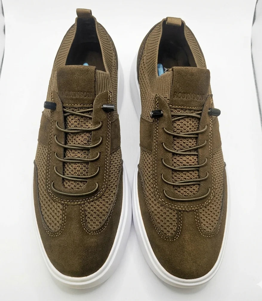 AIR-STEP KNIT SNEAKER EDITION W888-H799 Khaki - 5