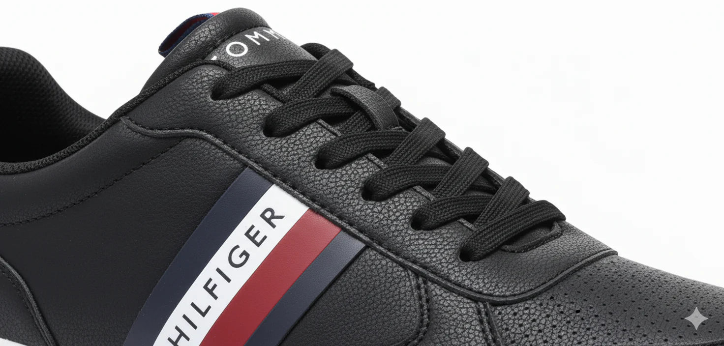 Tommy Hilfiger Origenal Lauro Sneakers Man FWOFW1888 Black - 5