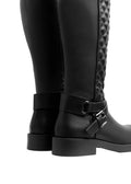 High Quality Design Tan Classic Boots with Buckle Detail 131026704 Black - 4