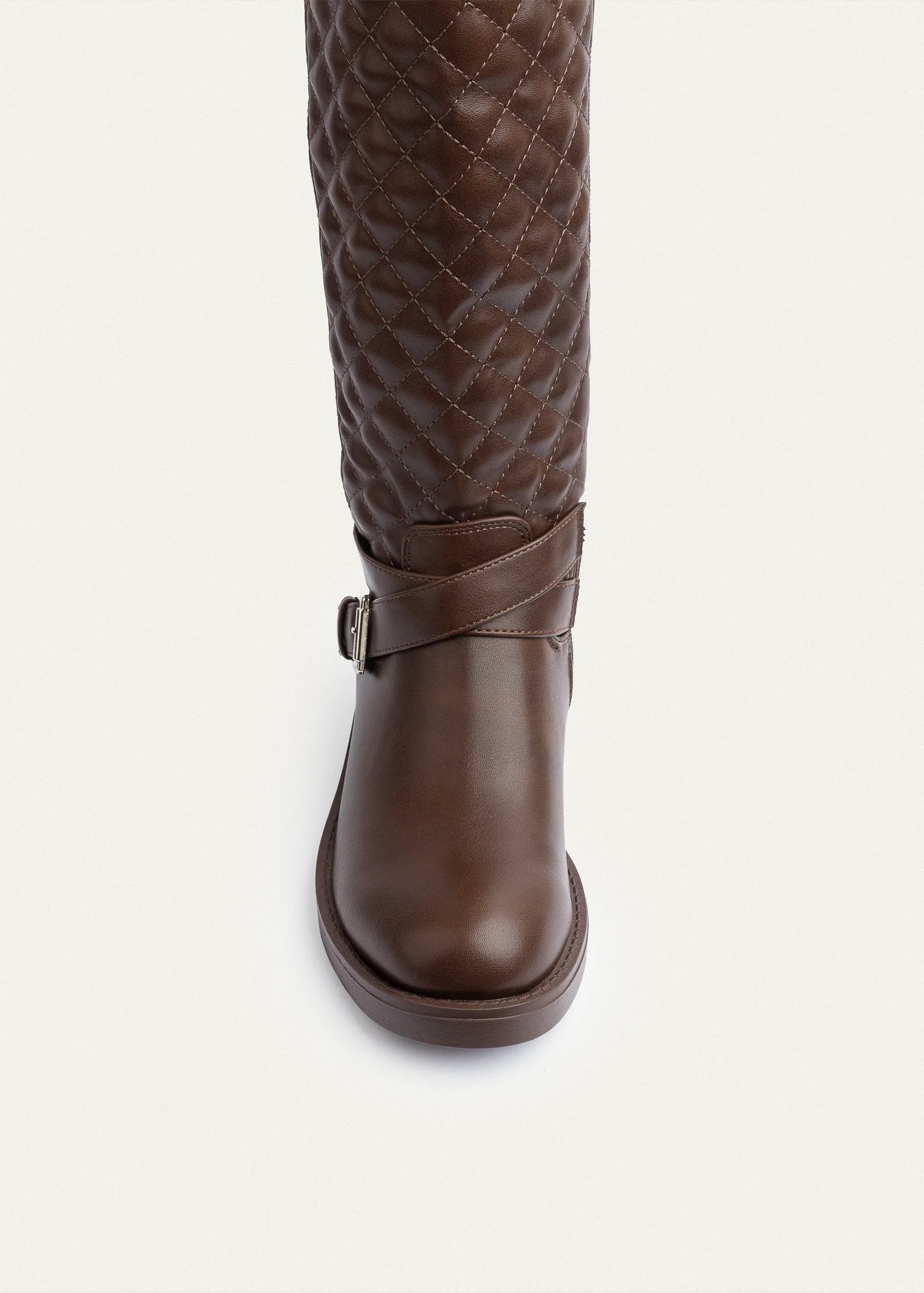 High Quality Design Tan Classic Boots with Buckle Detail 131026704 Brown - 5