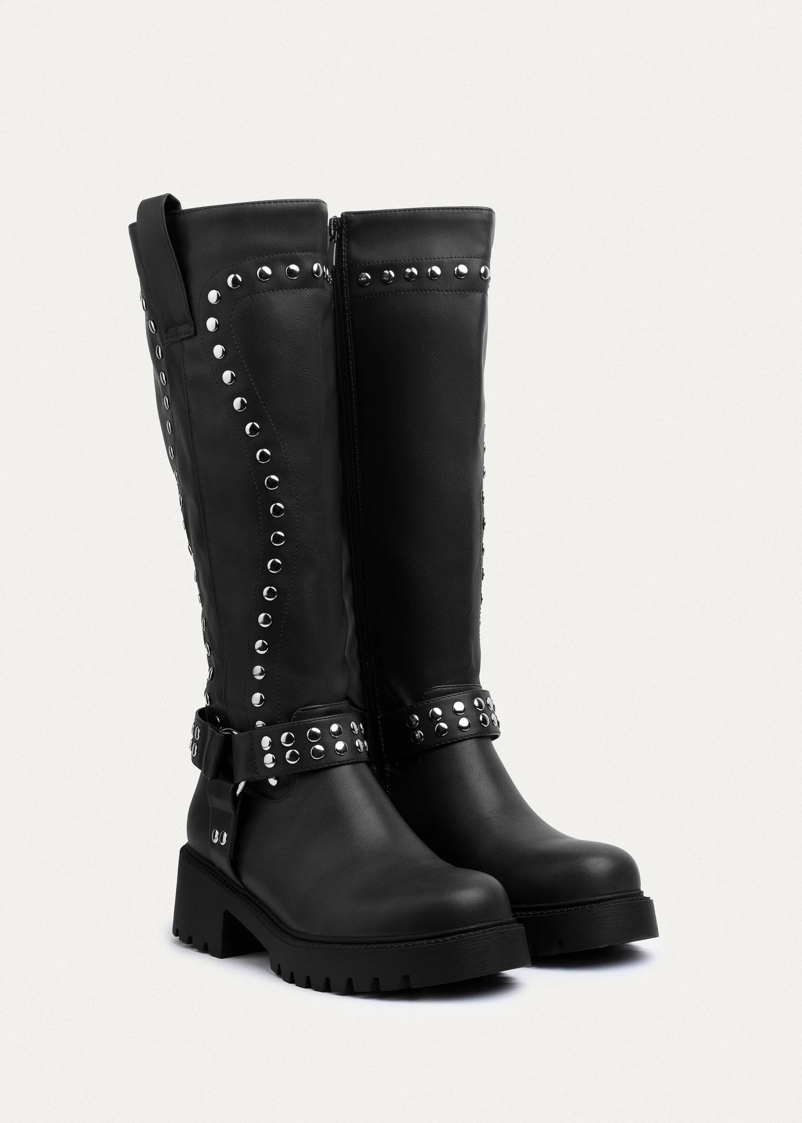 High Quality Design Tan Classic Boots with Detail 12500H025 Black - 4