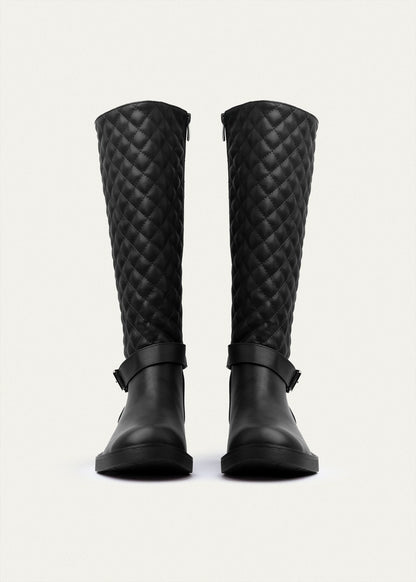 High Quality Design Tan Classic Boots with Buckle Detail 131026707 Black