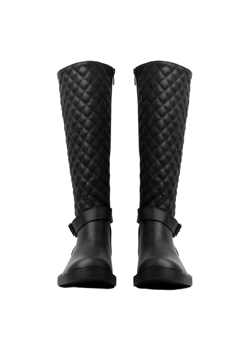 High Quality Design Tan Classic Boots with Buckle Detail 131026707 Black - 5