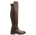 High Quality Design Tan Classic Boots with Buckle Detail 131026704 Brown - 1