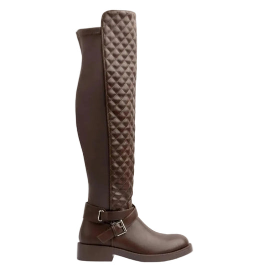 High Quality Design Tan Classic Boots with Buckle Detail 131026704 Brown