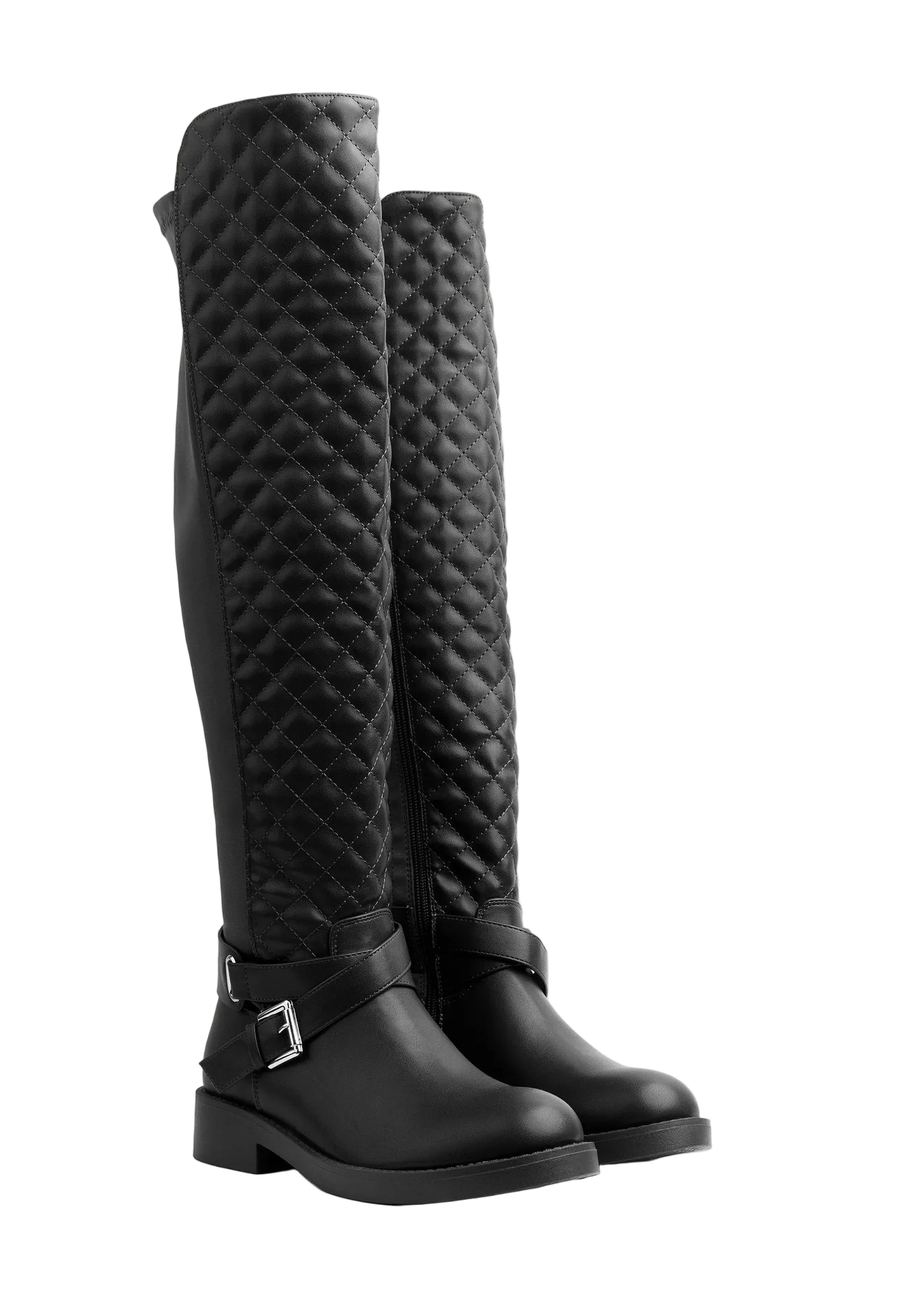High Quality Design Tan Classic Boots with Buckle Detail 131026704 Black - 2