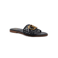 Valentino Garavani Vlogo Signature Slides Nero Flats 3115 Black - 1
