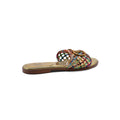 Valentino Garavani Vlogo Signature Slides Nero Flats 3115 Gold - 2