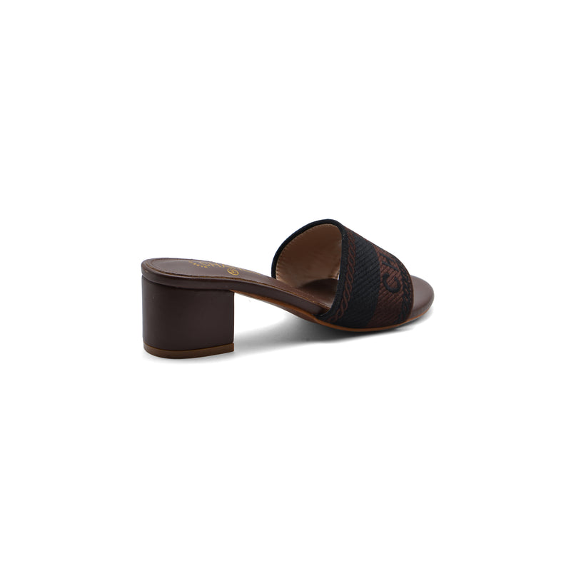 Chanel SS 2001 Embroidered Logo Mule VSP Woman 2127-1 Brown - 2