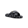 Chanel Puffy Flip Flops Puffy Leather Cross Slipper Woman 9803 Black - 1