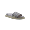 Christian Dior floral print Canvas Slide Sandals Woman DR-886 Gray - 1