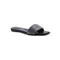 Alexander Wang Vy Crystal Embellished Slide Sandal Women 2025-6 Black - 1