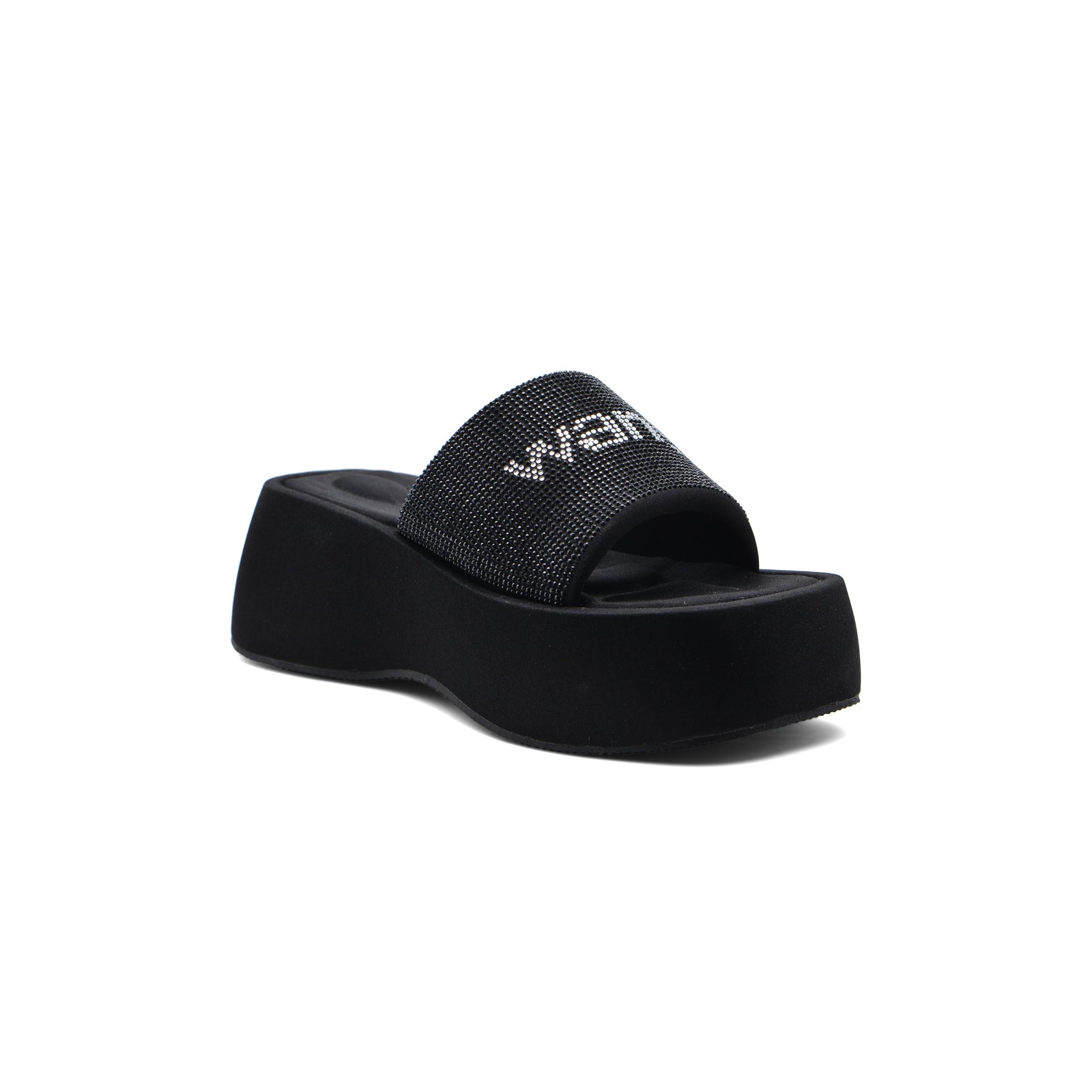 Alexander Wang Slippers High Sole Comfortable Open Back Woman 2907-3 Black - 1