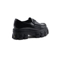 Prada Monolith Patent Leather Loafers Woman A9016 Black - 2