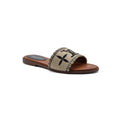 Louis Vuitton Lock It Flat Mule Monogram Sandals Woman L-118 Black - 1